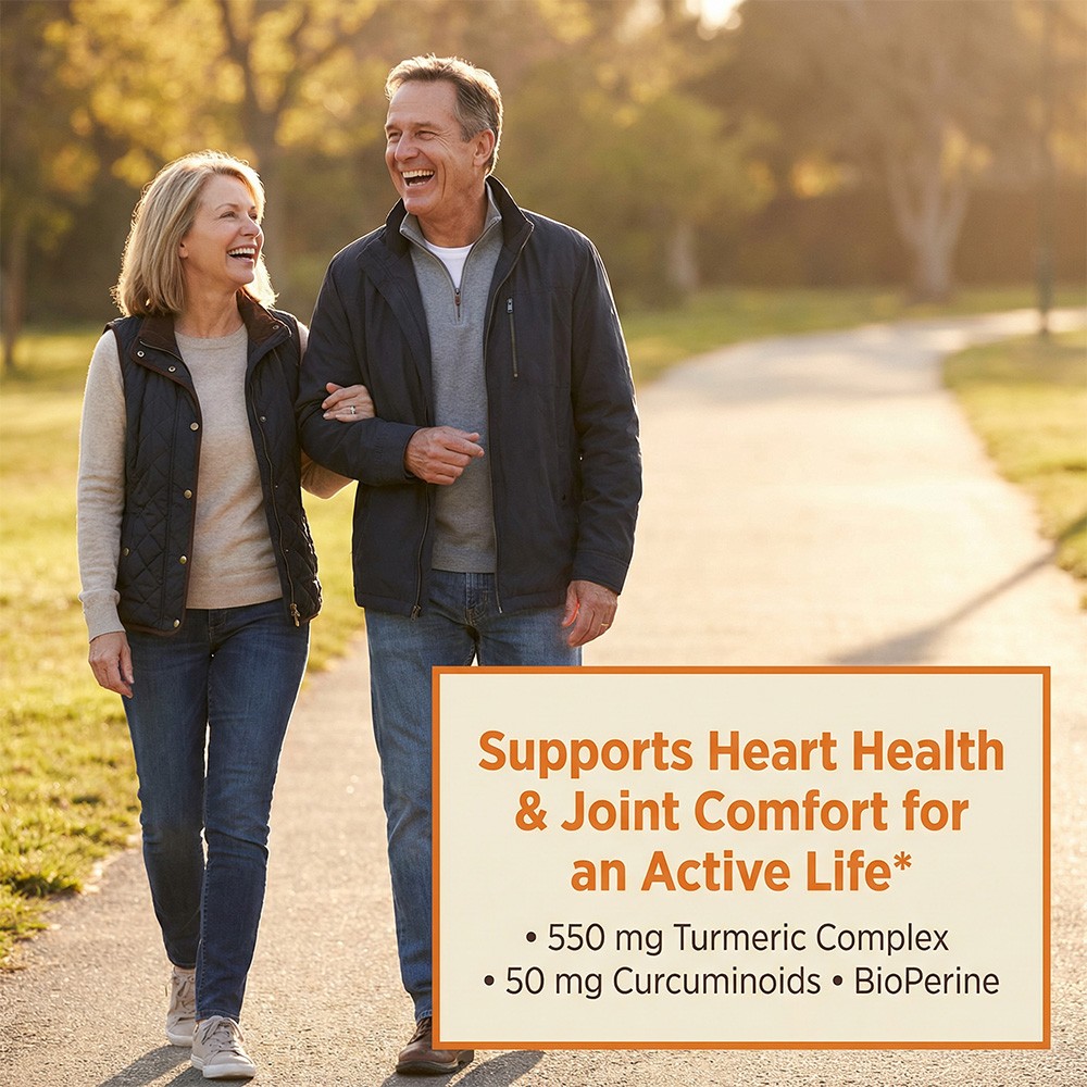 Turmeric Complex 50mg of Curcuminoids Black Pepper Strong Joints 30/60/120 Caps