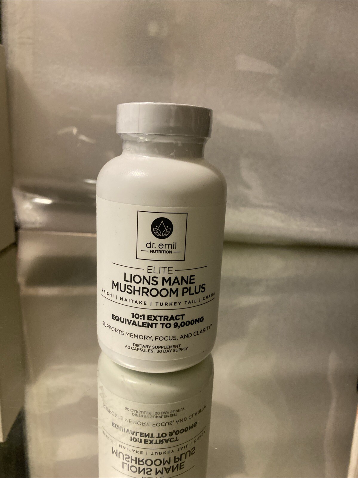 Dr. Emil Nutrition Elite Lion’s Mane Mushroom Plus Chaga, Reishi & Maitake