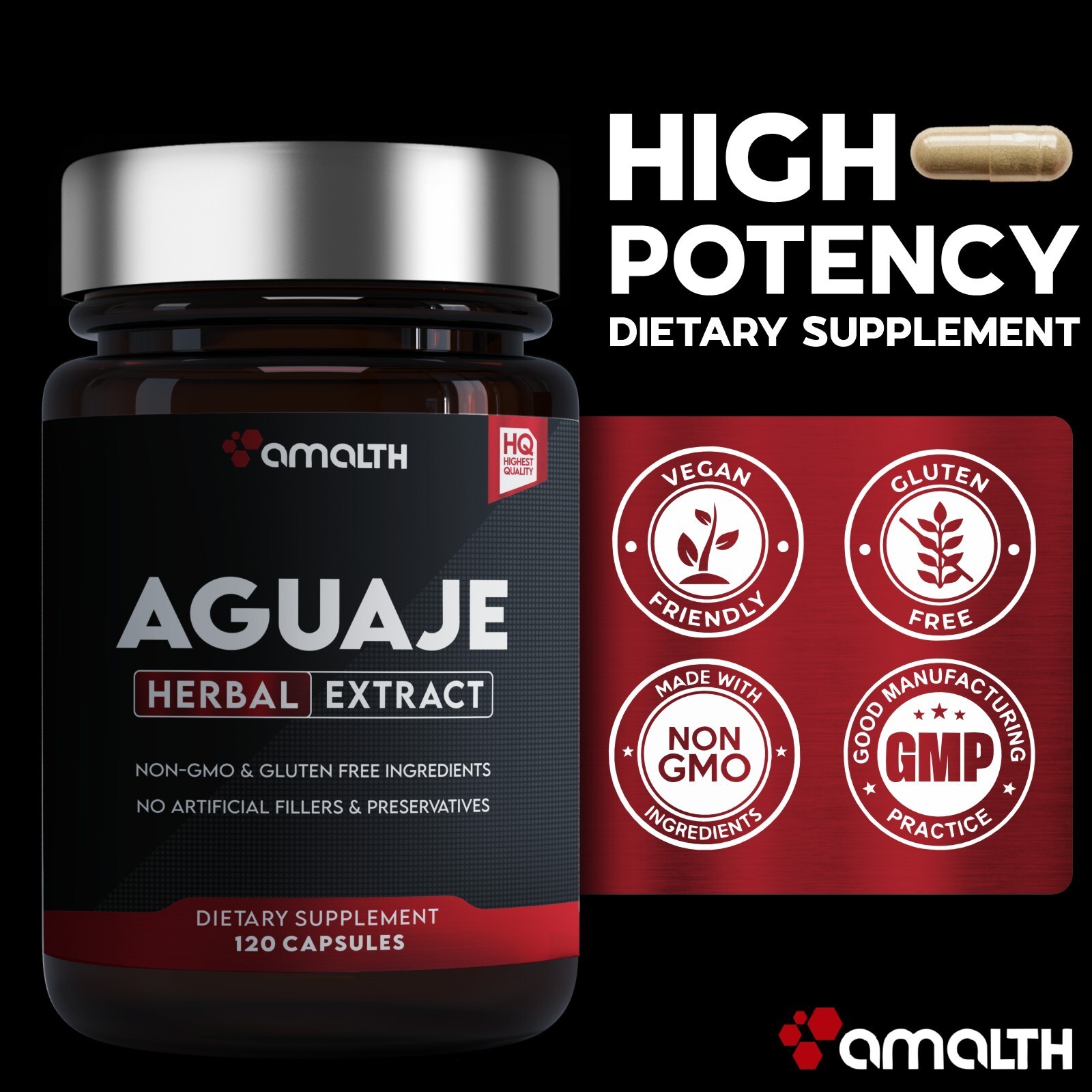 Aguaje Fruit Extract 120 Capsules