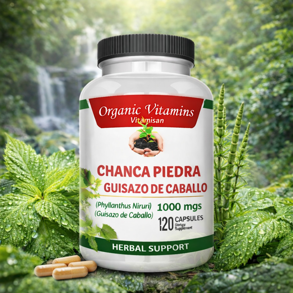 Chanca Piedra Extract – 120 Servings, 1800mg Per Serving, 240 capsules