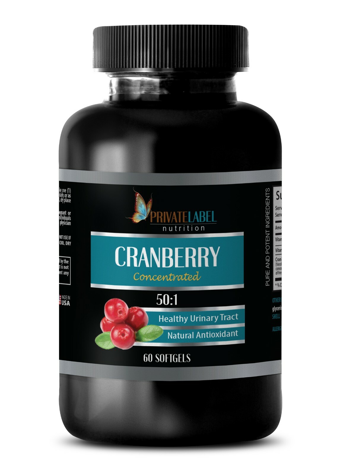 Concentrated Cranberry Extract – 252mg – Tract Bladder Help – 1B