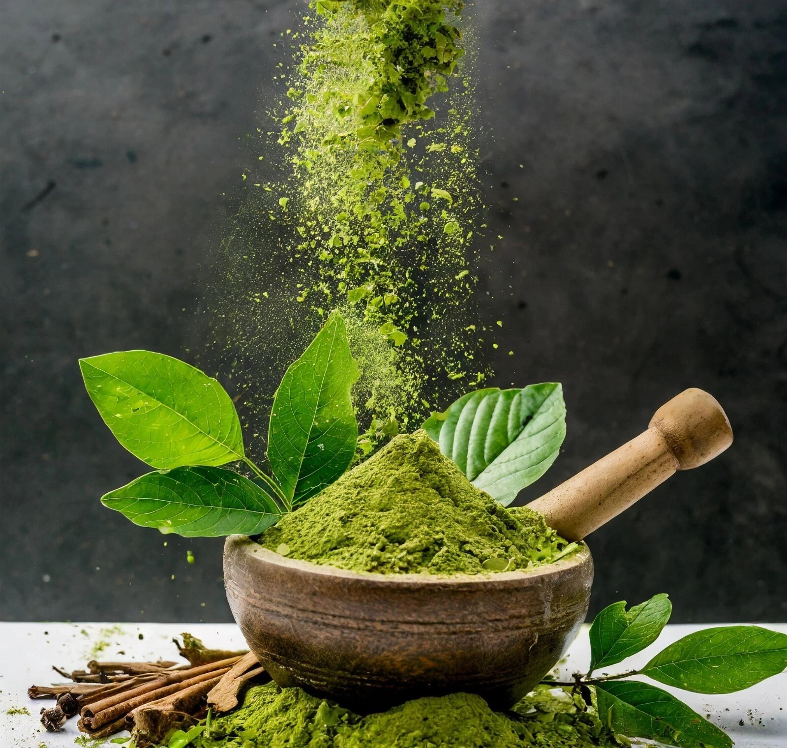 Bhringraj powder Eclipta prostrata Karisalaankanni false daisy