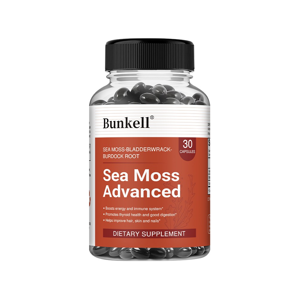 Sea Moss Advanced Improve Immune System Support General Well Being 30-120 Pills
