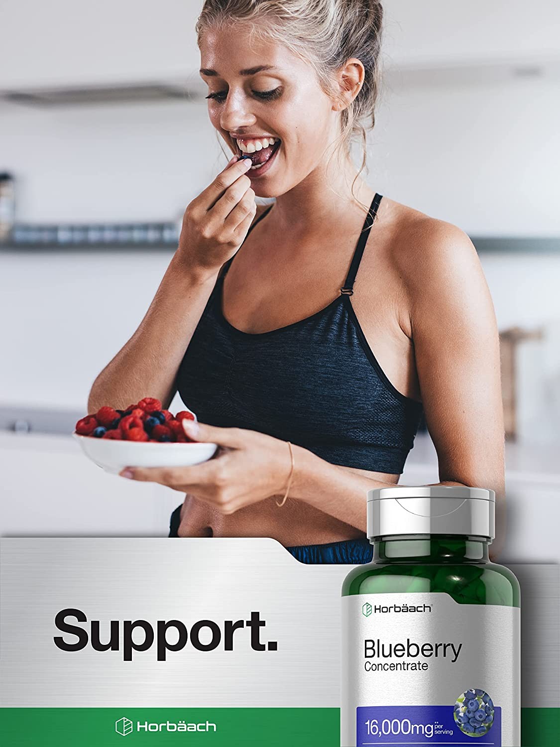 Blueberry Extract 16,000mg | 150 Count | Concentrated Supplement | by Horbaach