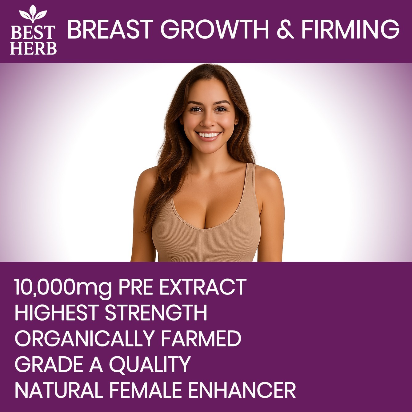 2 PACK Pueraria Mirifica Fenugreek Breast Growth Bust Cup Enhancement Firm Body