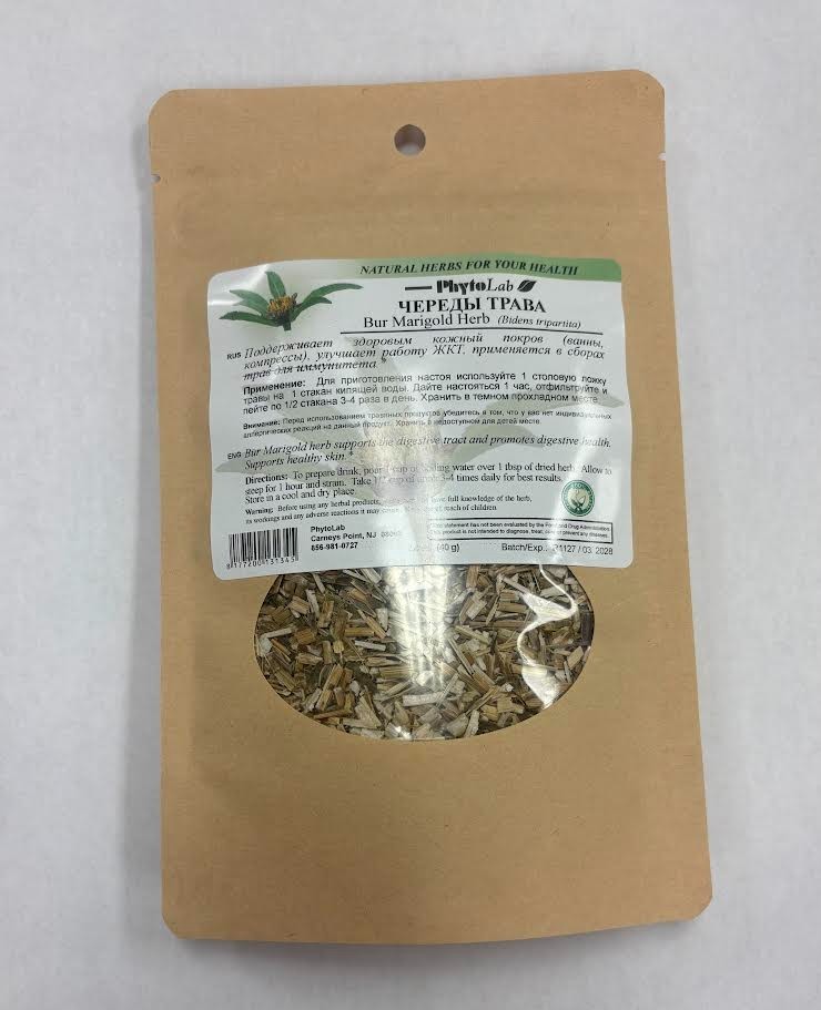 Bur Marigold Herbal Tea Photo Lab, 40g (Череда Трава)