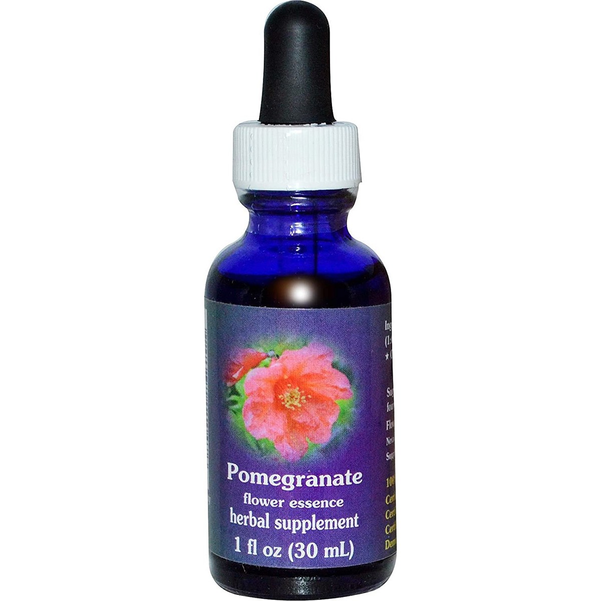 Flower Essence Services Pomegranate Herbal Supplement 1 Fluid Ounce 1 Pack