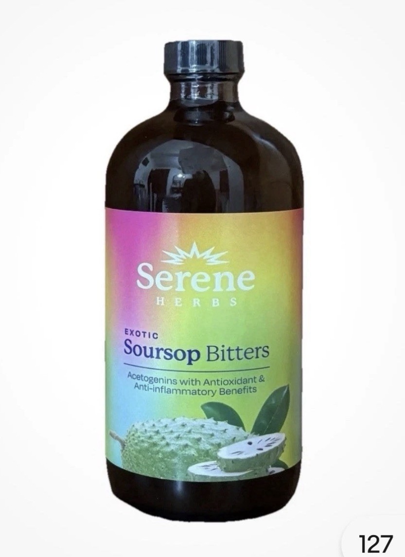 Soursop Bitters Pure 16 oz 100% Natural Detox Herb