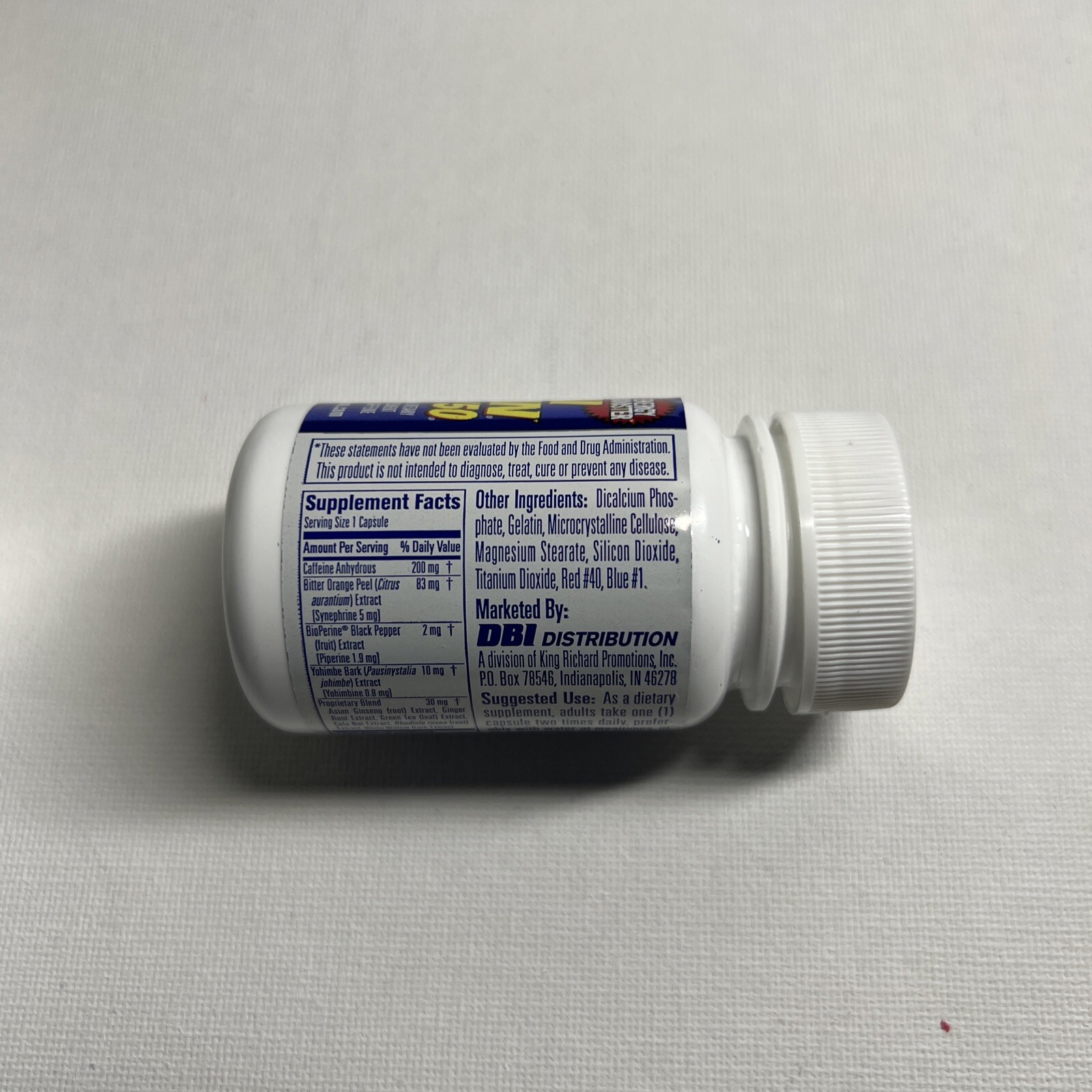 Mini Thin 25/50 Energy Booster Pills 10 Bottles 300 Pills