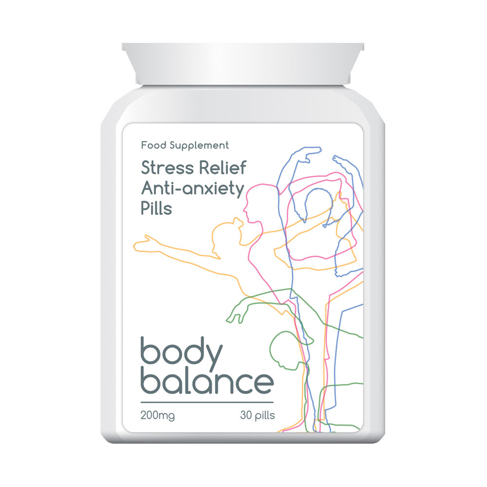 BODY BALANCE STRESS RELIEF ANTI ANXIETY PILL FEEL GREAT RELAXED POSITIVE