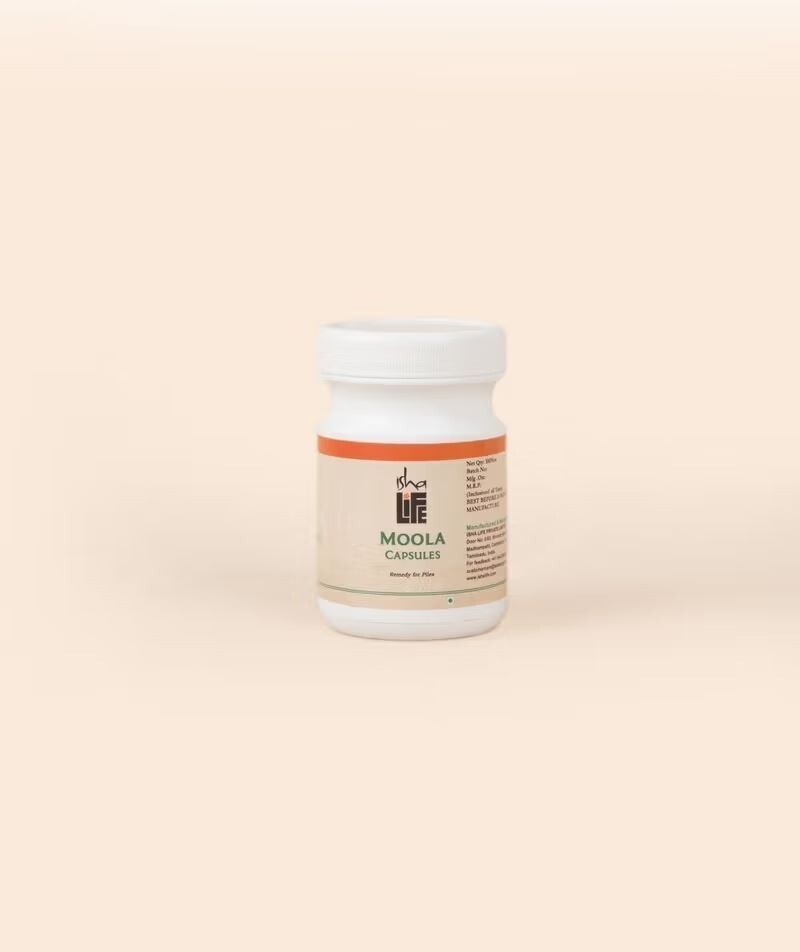 Isha Life Moola Chooranam Capsule, 100 pcs – Fast Ship
