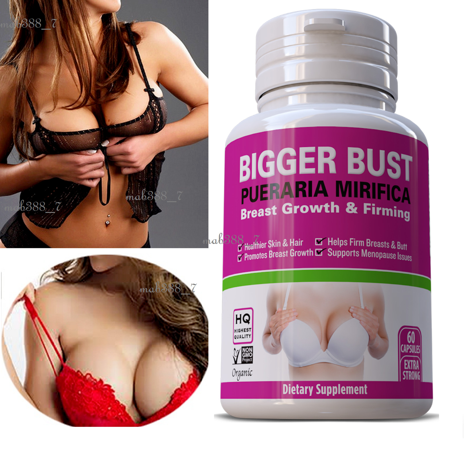 Female BREAST SUPPLEMENTS CAPSULES 60 Pills, Exp: 06/2025