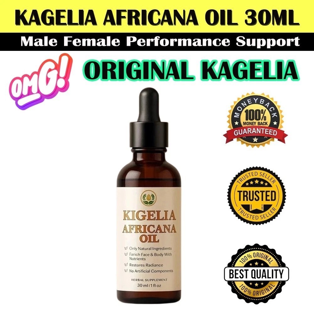 Kigelia Africana Oil Male Female Body Massage Natural Size Growth – 30ml NEW