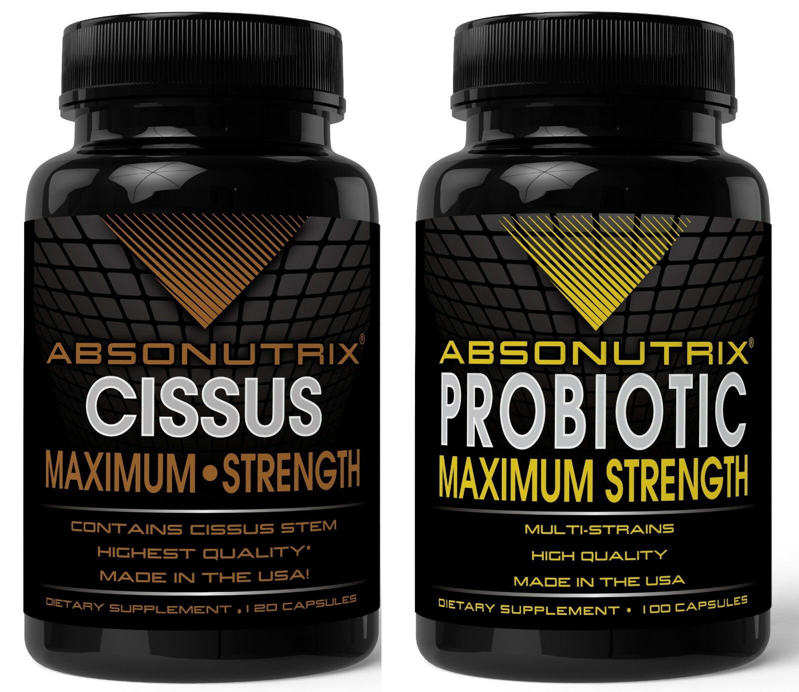 Absonutrix Cissus xtreme 1600mg Cissus Quadrangularis + Absonutrix Probiotic Max