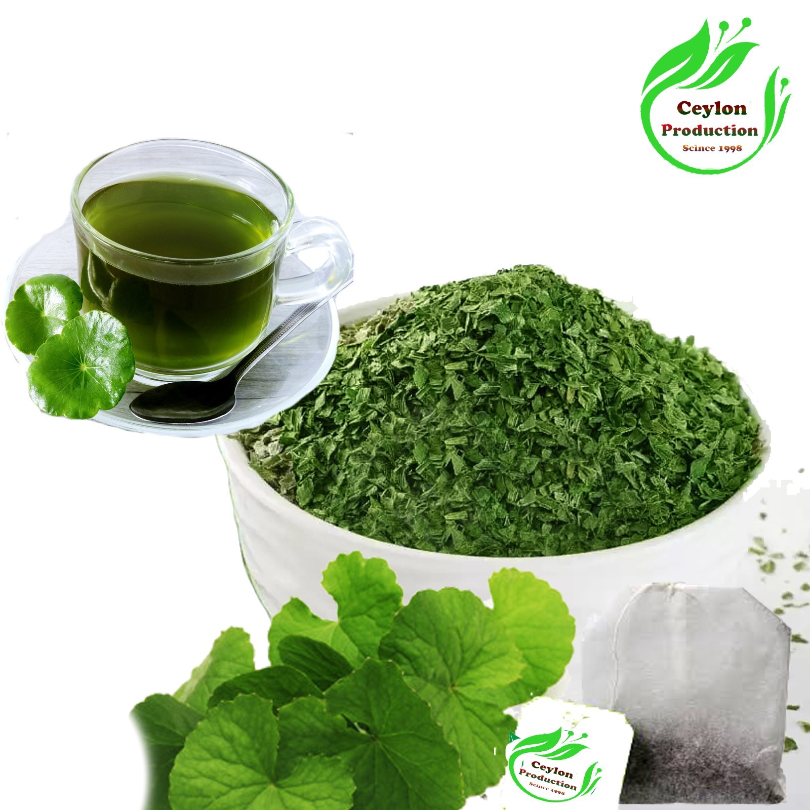 Herbal Organic Green Chai Spice Detox Relax Tea Bags pure natural ceylon