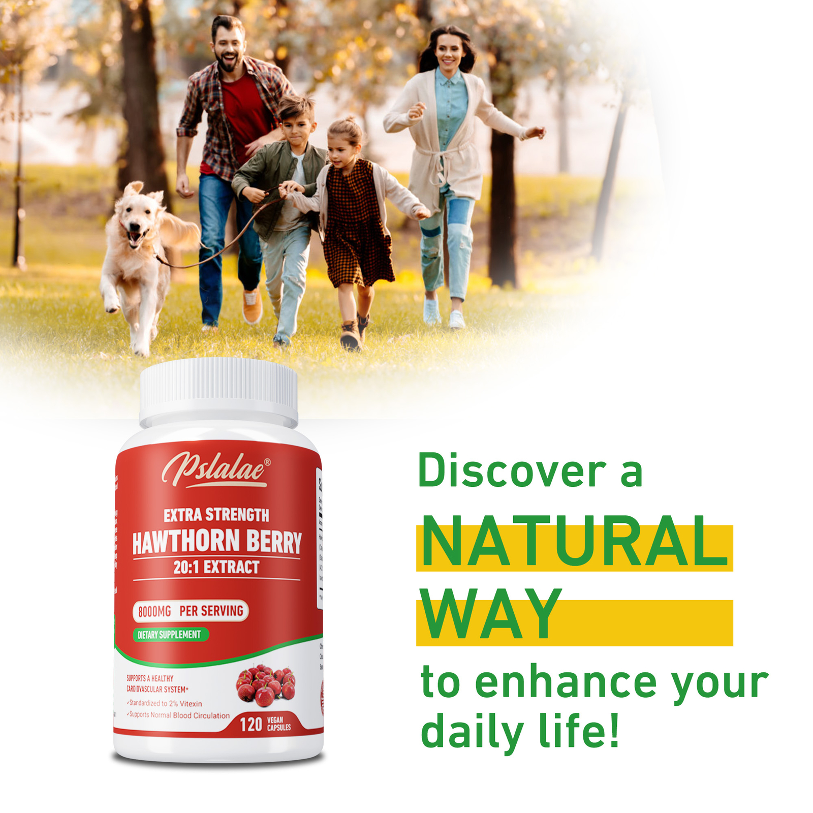 Hawthorn Berry 20:1 Extract 8000mg – Quality,Heart Health,Blood Pressure,Non-GMO