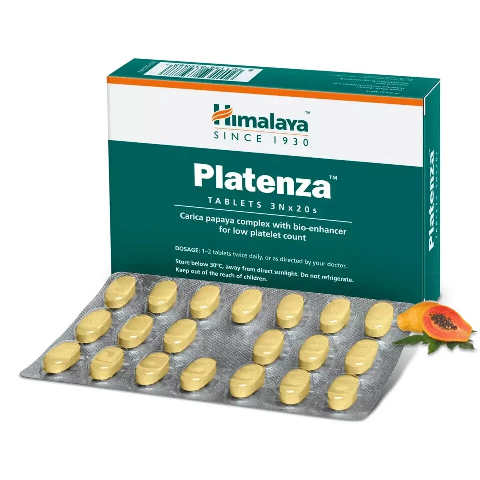 Platenza by Himalaya Boosts Platelet Count 180 Tablets Strengthen Immune 2026 Ex