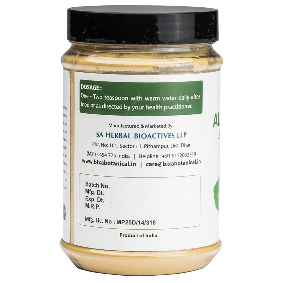 Bixa Botanical Aloe Vera Leaves Powder 200g K260