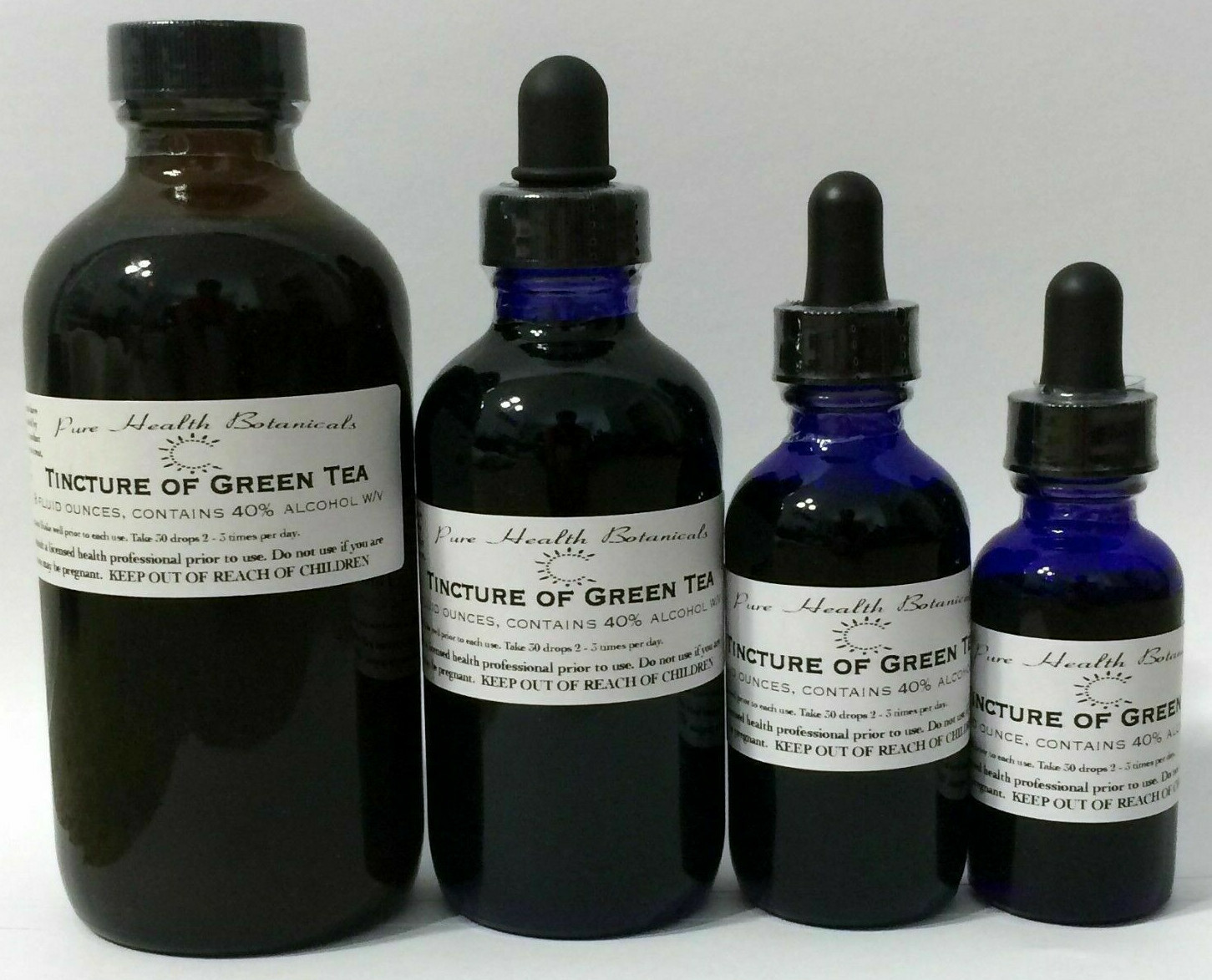 Green Tea Tincture, Extract, Highest Quality, Cognitive Support, Weight Loss