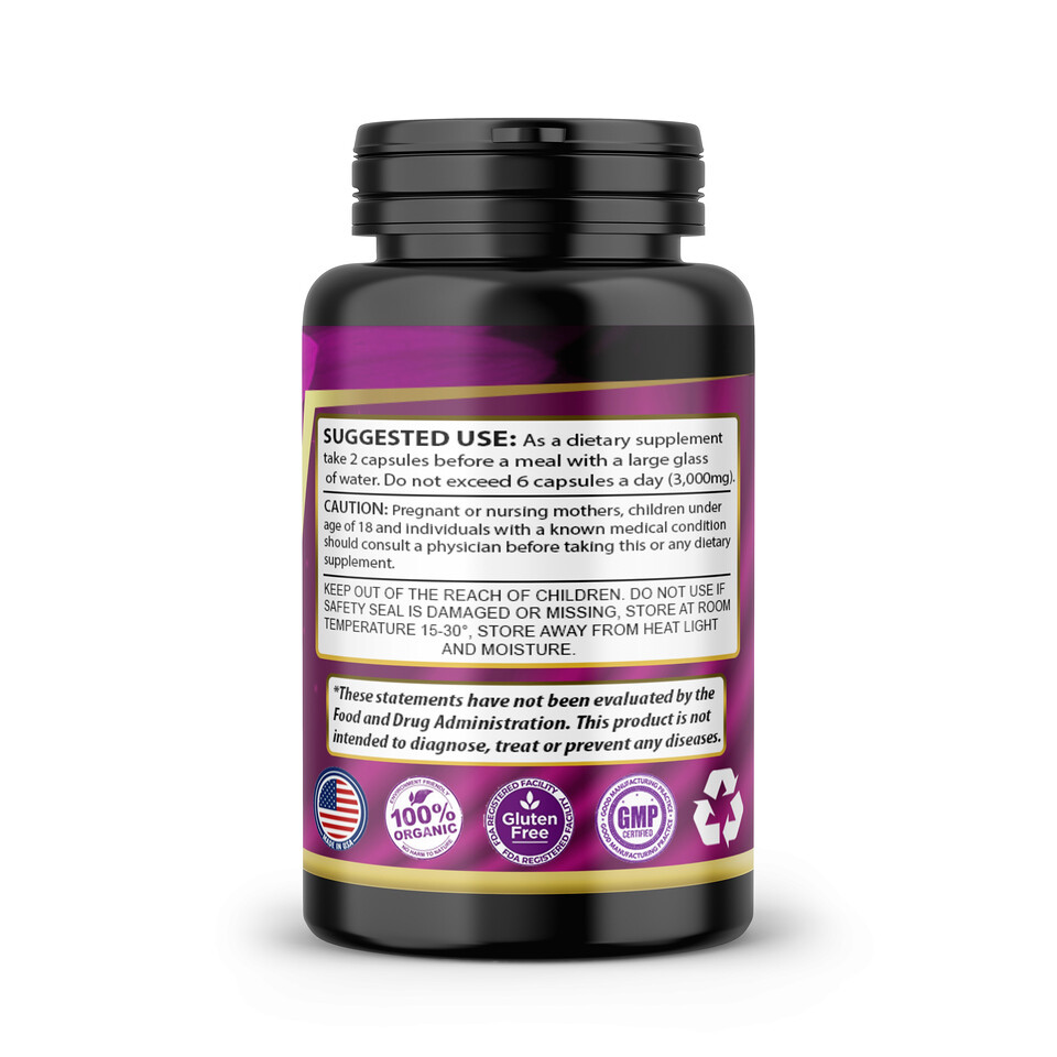 BUTT BOOSTER PILLS STRONG ORGANIC PUERARIA MIRIFICA 120 CAPSULES BUST GROWTH