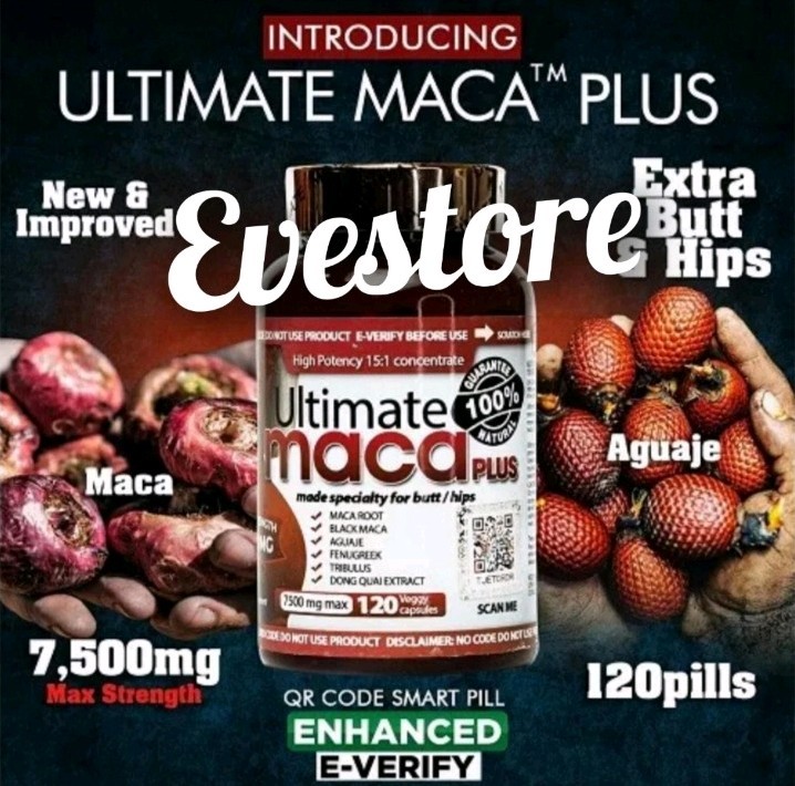 X 1 Ultimate Maca supplement 7500MG, 120 pills