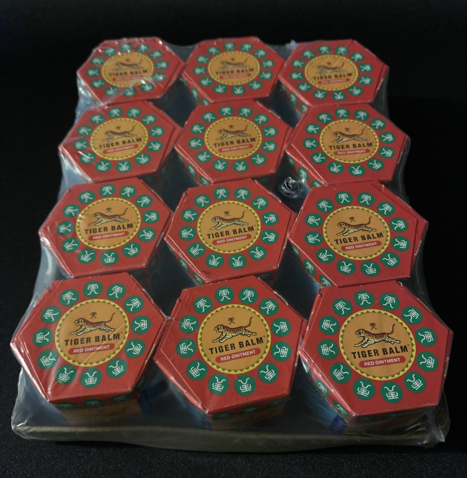 Tiger Balm Red Ointment Effective Relief From Aches 12 PACK – 21 ml EXP 12/28