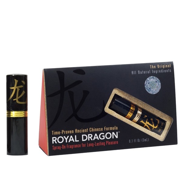 Royal Dragon Fragrance For Men – Spray, 0.1 Oz. (3 mL) Solstice Medicine Company