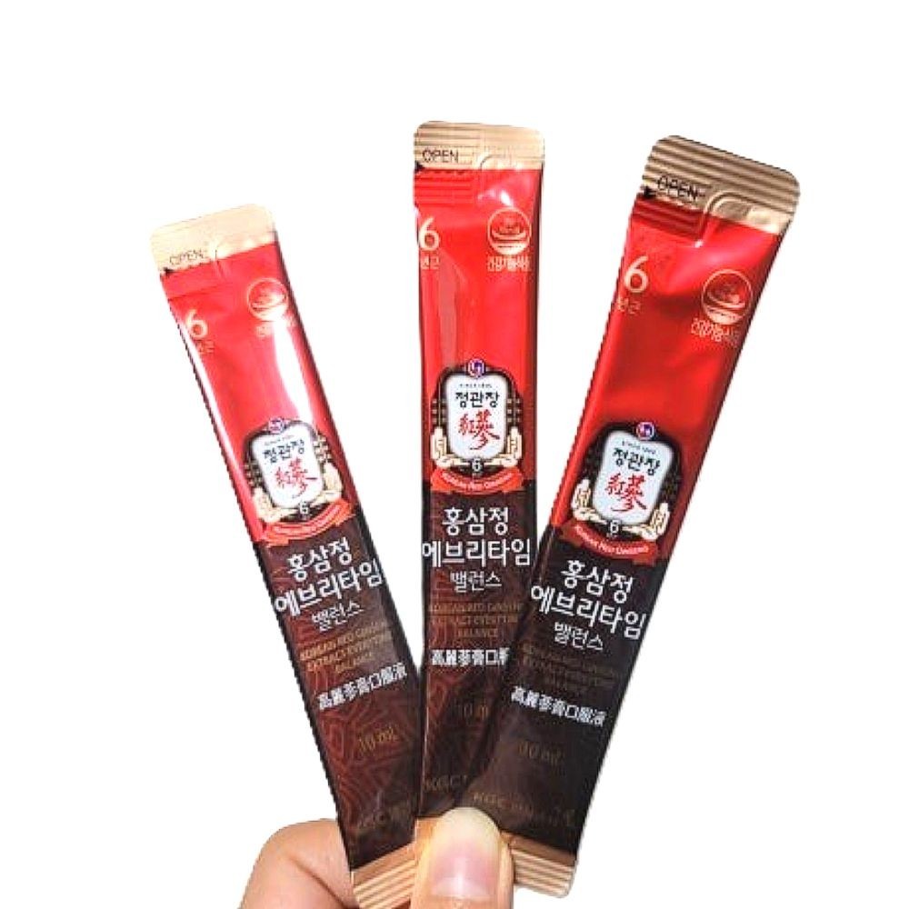 [Authentic] CheongKwanJang Korean Red Ginseng Extract Everytime 10ml x 40 Sticks