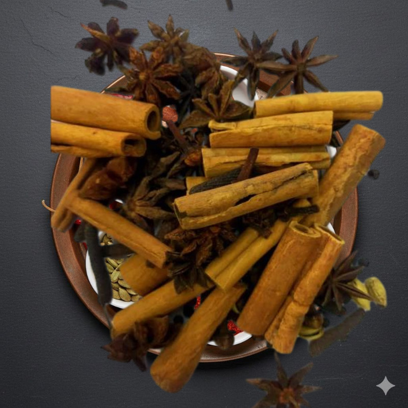 Malaysian Premium Mixed Spices – Star Anise, Cloves, Cardamom, Cinnamon, Pepper