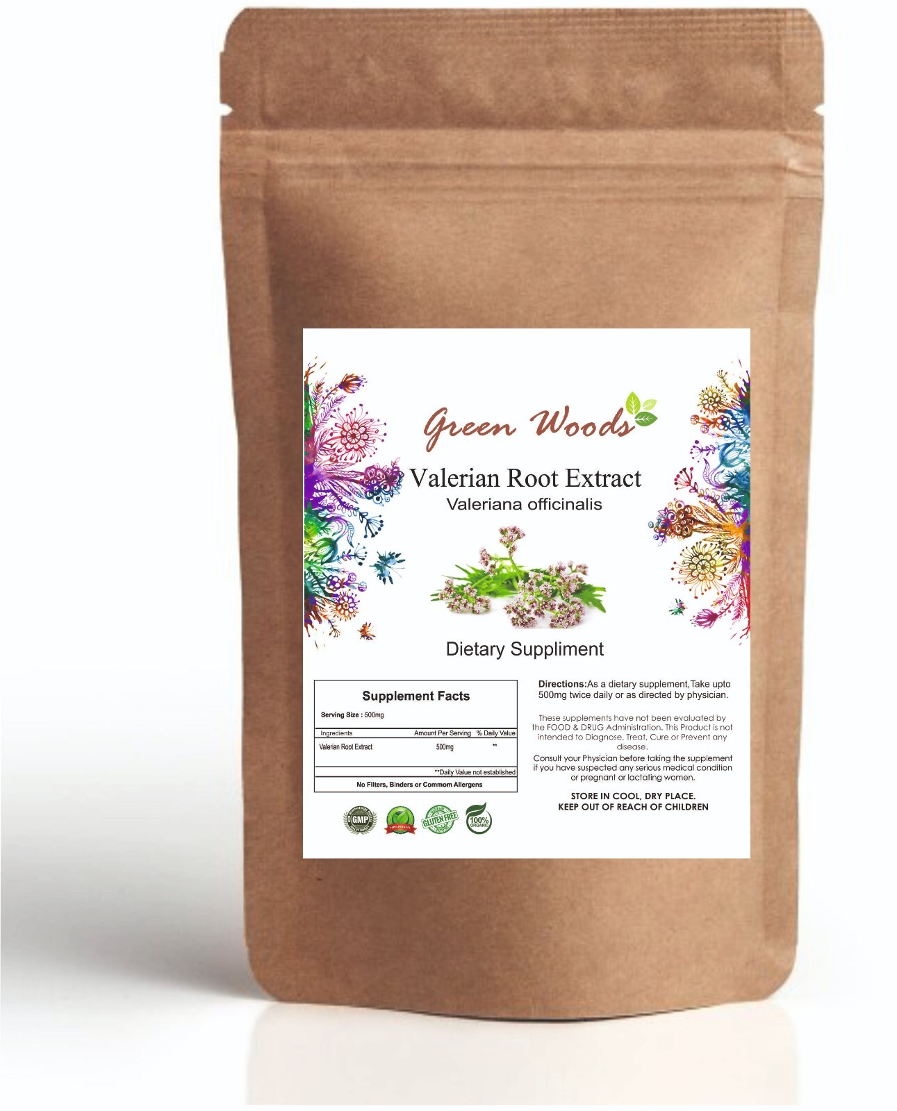 Valerian root Extract (Valeriana officinalis) For Sleep Support Premium Quality