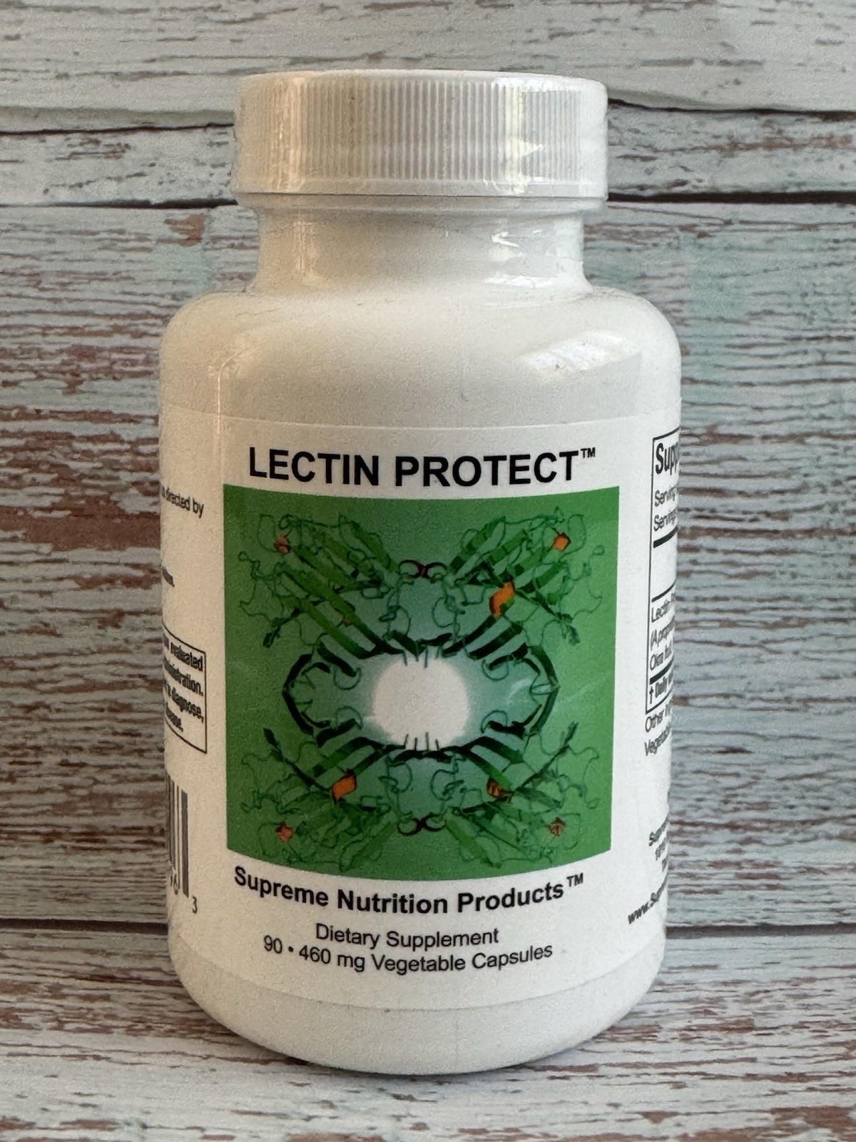 Lectin Protect by Supreme Nutrition. 90 Caps. Autoimmune/Chr Fatigue/AR BB/7-26