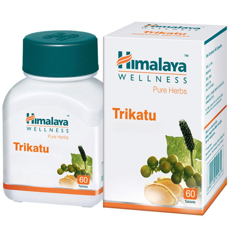 Himalaya TRIKATU 60 Digestive Wellness Tablets Each | Free Shipping