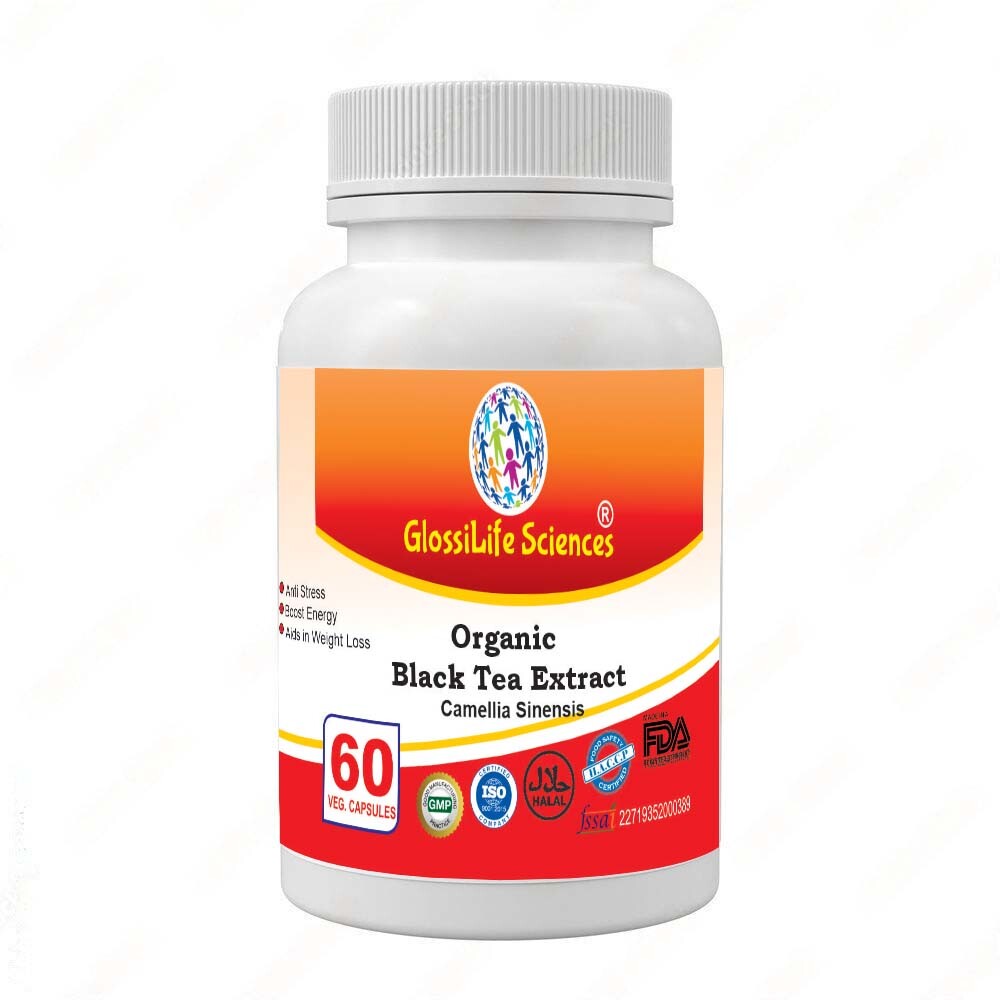 Black Tea Extract 10:1 Capsules Polyphenol, Theaflavins, Antioxidants ….