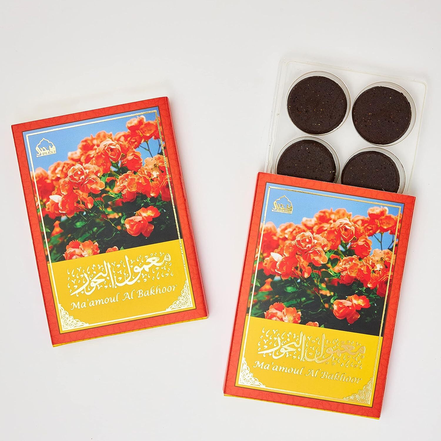 Maamoul Al Bakhoor by Dukhni | 2 Boxes x 6 Piece Each | Arabic Oud |Sweet Floral