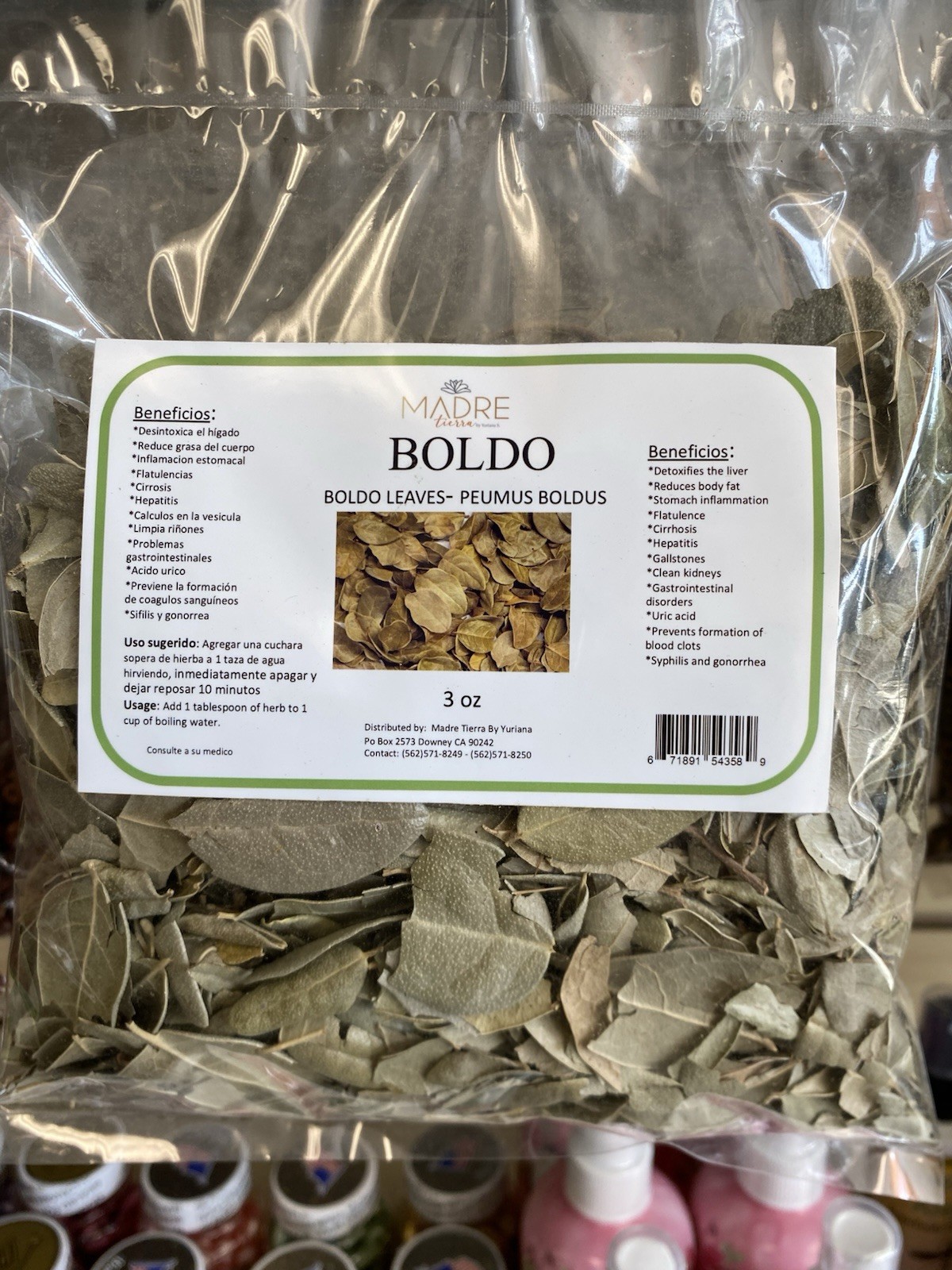 BOLDO LEAVES 100 GR PRODUCTO 100 % NATURAL FROM PERU !!!