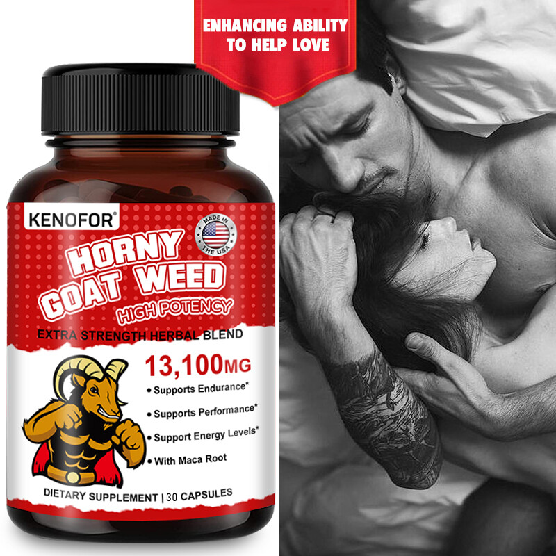 Horny Goat Weed Extract Capsules – Support Energy Levels,Endurance,Performance