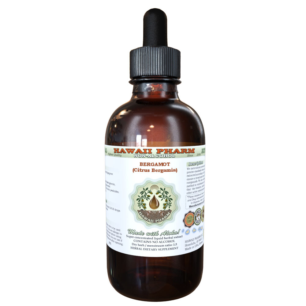 Bergamot (Citrus Bergamia) Dried Fruit Peel Liquid Extract