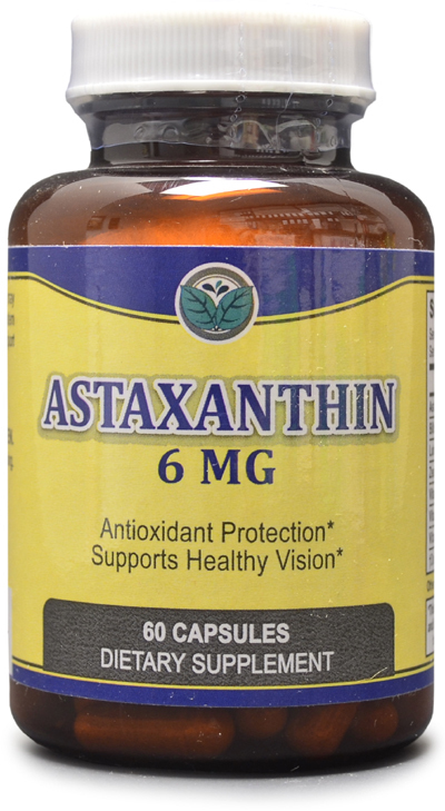 Astaxanthin Supplement Helps for Healthy Vision Made in USA