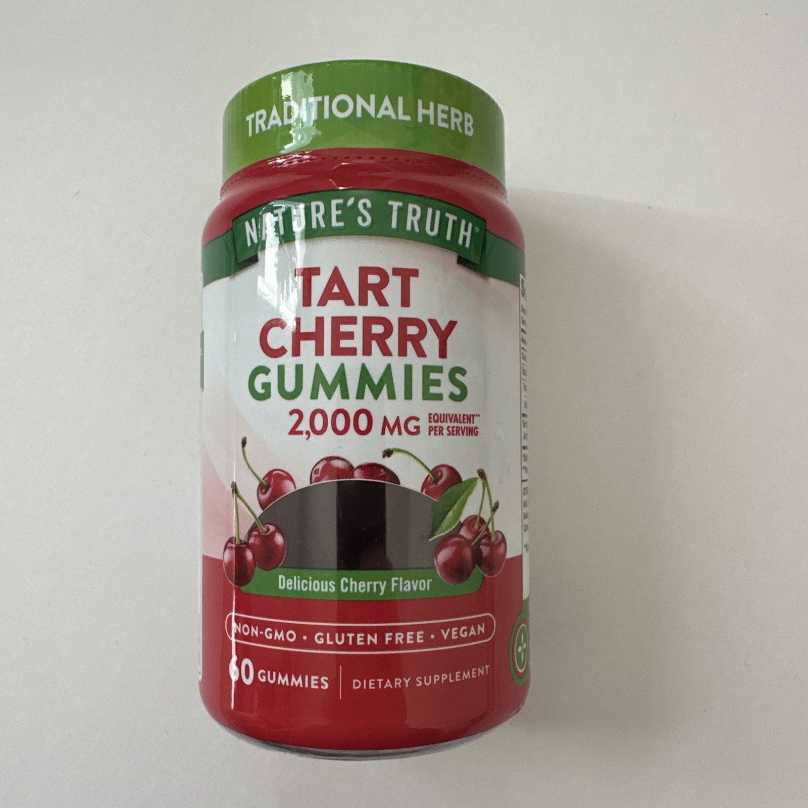 (1) Nature’s Truth Tart Cherry Gummies 2000mg 60 Count Exp. 04/2027