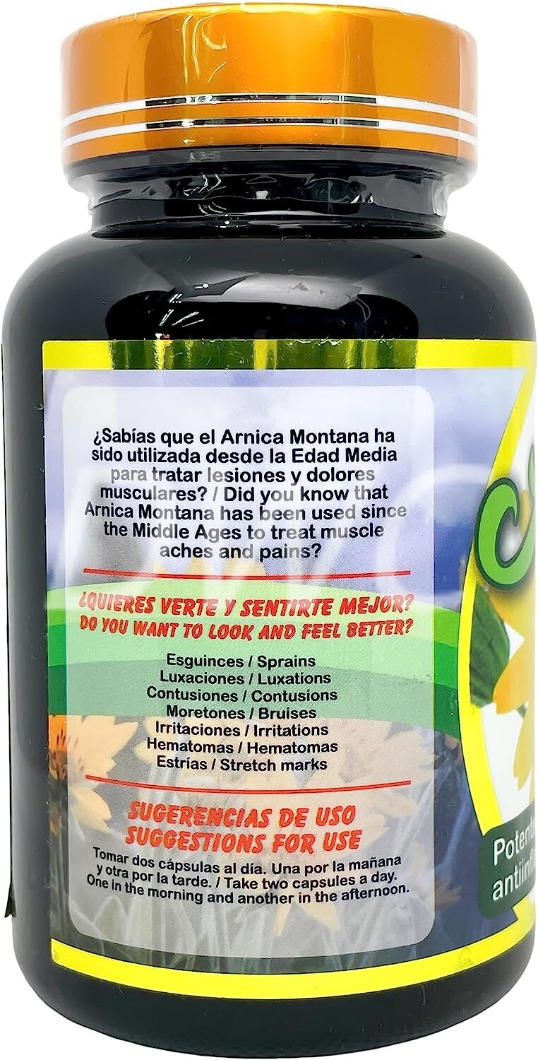Productos el colibri Arnica Montana 750mg 90 Capsules