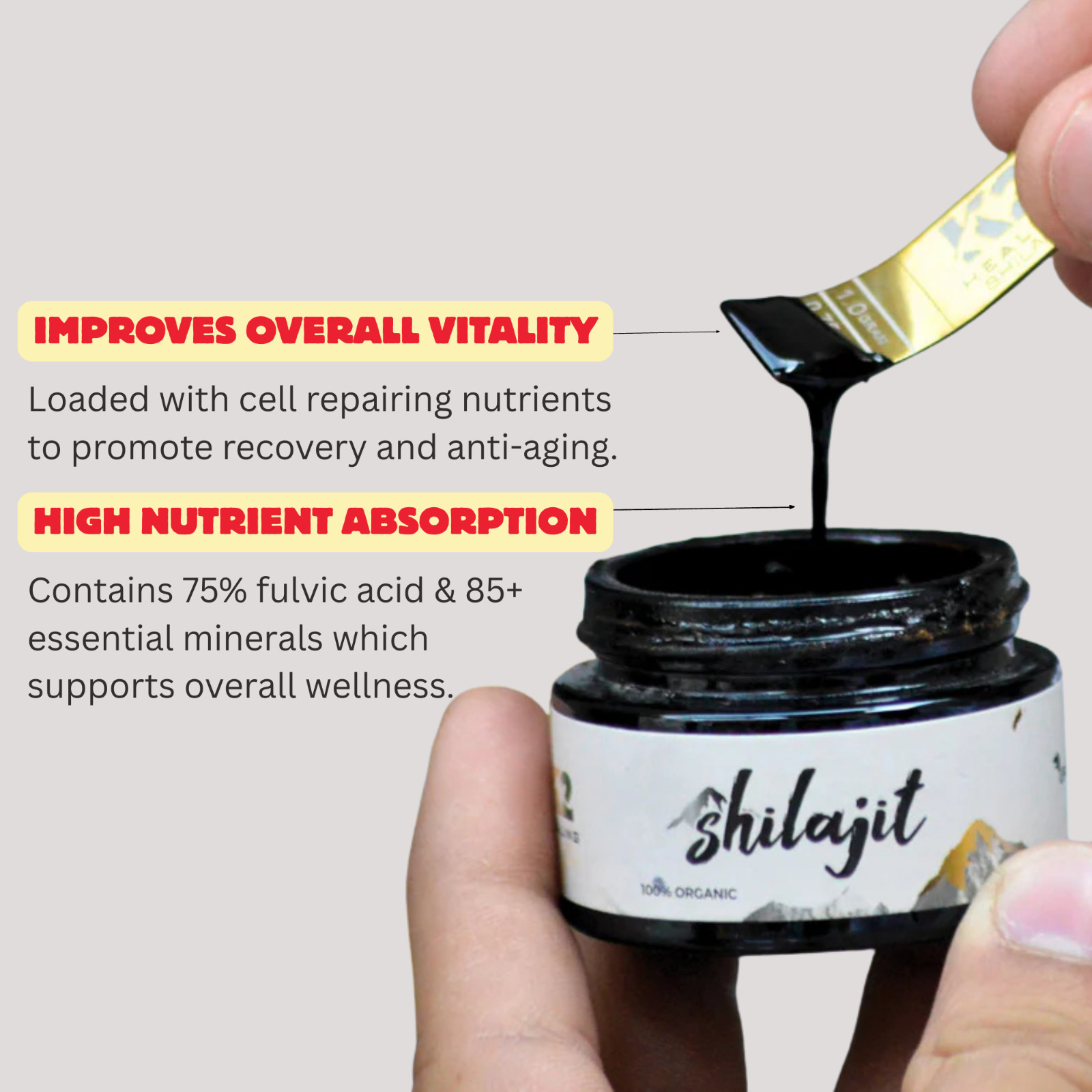 Pure Himalayan Shilajit FRESH NEW USA Platinum Quality 600GM