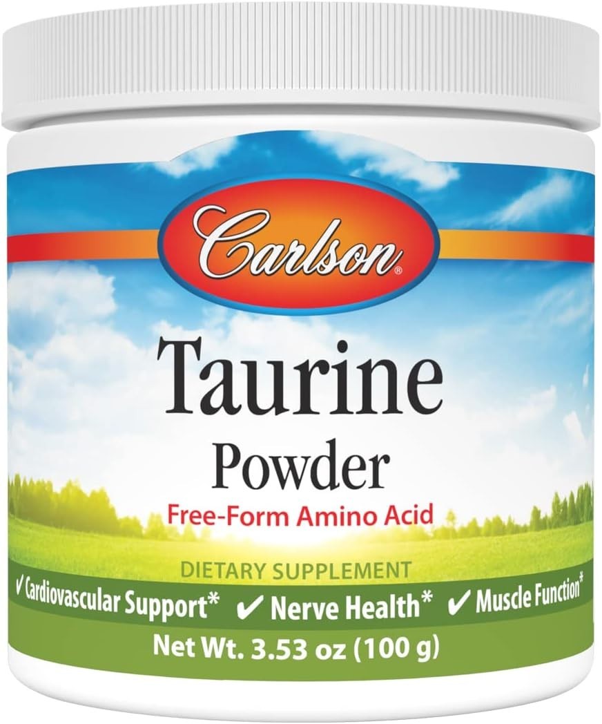 Taurine Powder – Unflavored Amino Acid for Muscle & Nerve Support, 100g