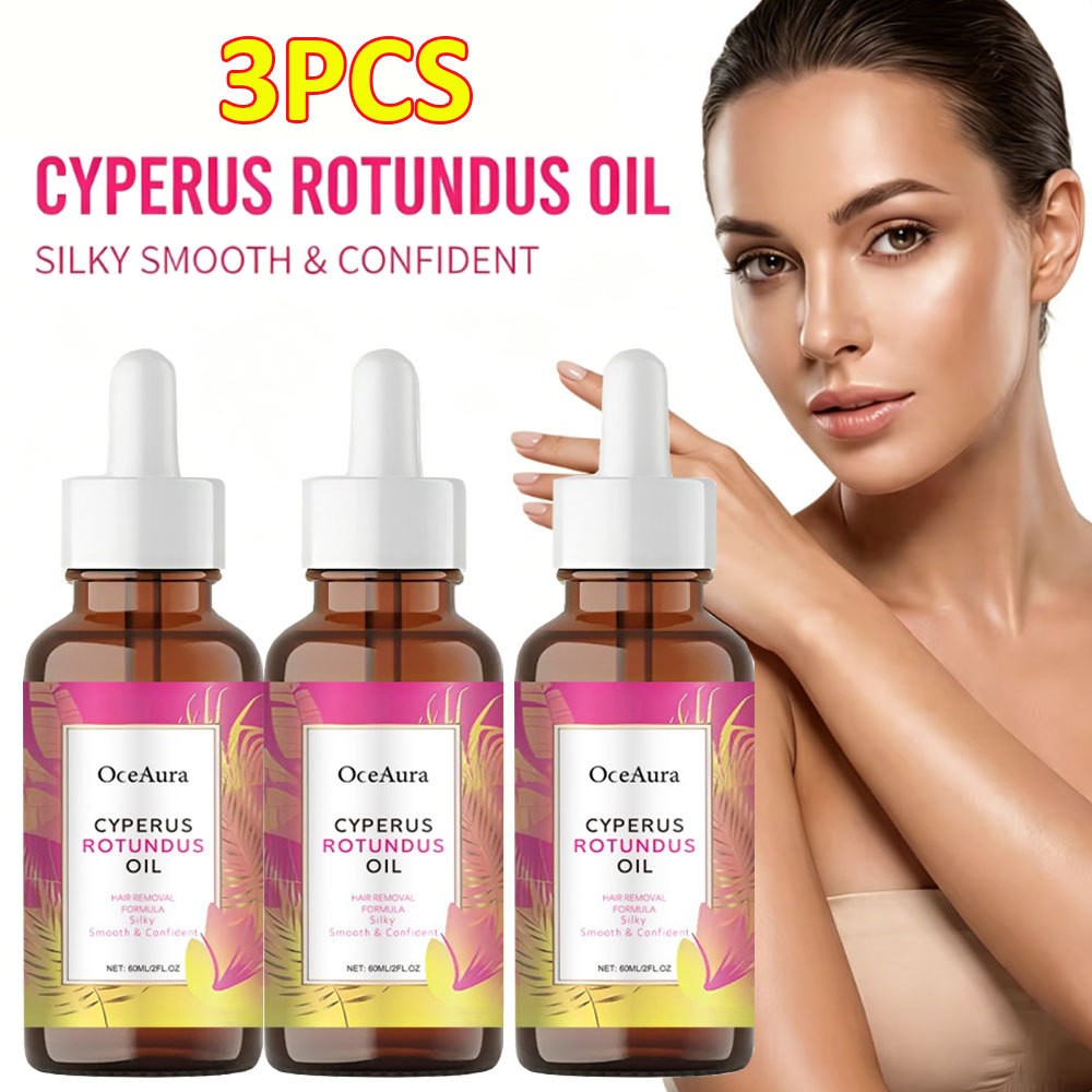 – Rotundus Oil Slows Unwanted Body Hair Growth Cyperus Post Waxing/Shaving Care