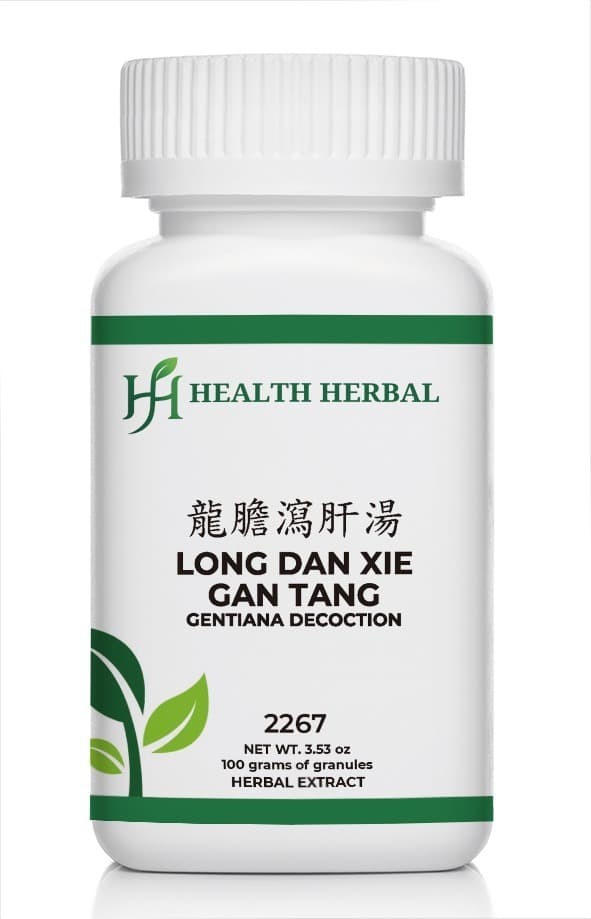 Health Herbal-Long Dan Xie Gan Tang/Gentiana Decoction 100 Grams/Bottle