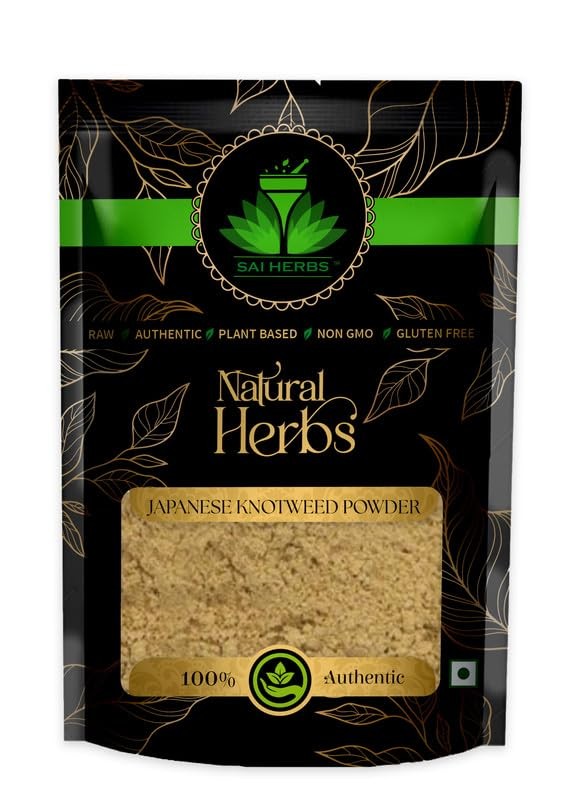 SAI HERBS Japanese Knotweed Powder – Polygonum Cuspidatum – Pure & Natural