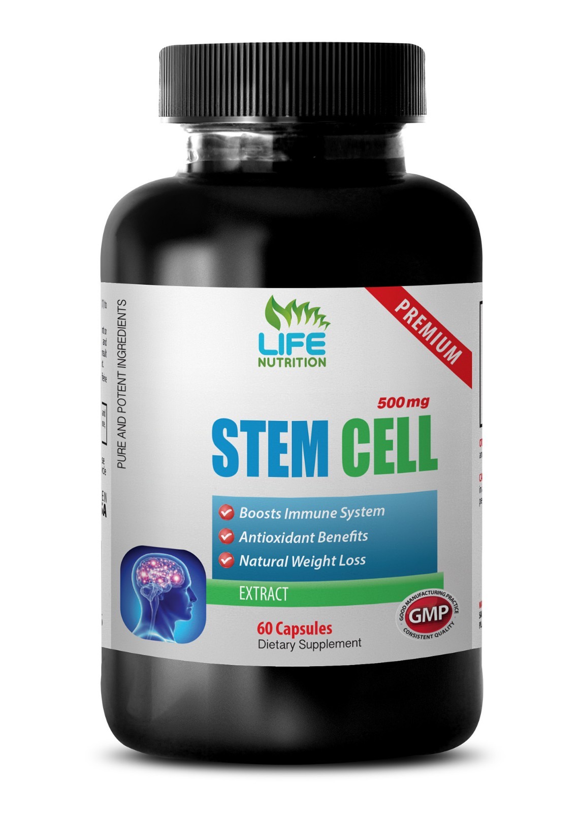 Improves Physical Health Caps – Stem Cell Booster 500mg – Chlorella Powder 1B