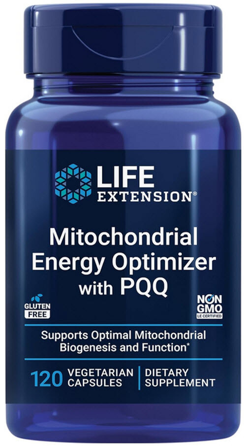 MITOCHONDRIAL ENERGY OPTIMIZER with PQQ 120 Capsule LIFE EXTENSION