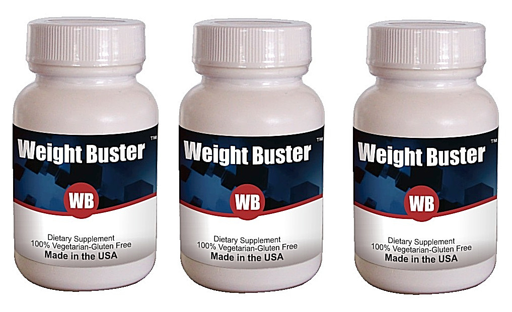 Weight Buster Anti Obesity & Weight Managemen Protocol 3 Bottles- (Capsule 60X3)