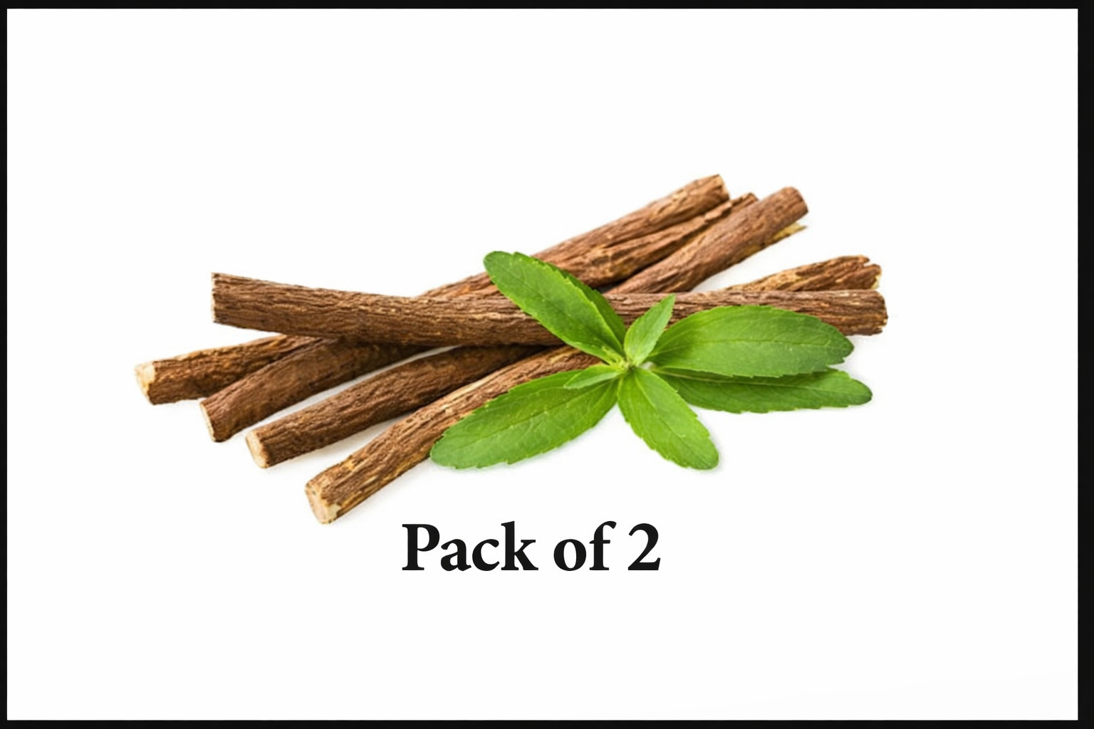 African Chew Sticks Licorice Root 100g Natural Vegan Dental Sticks Pack of 2