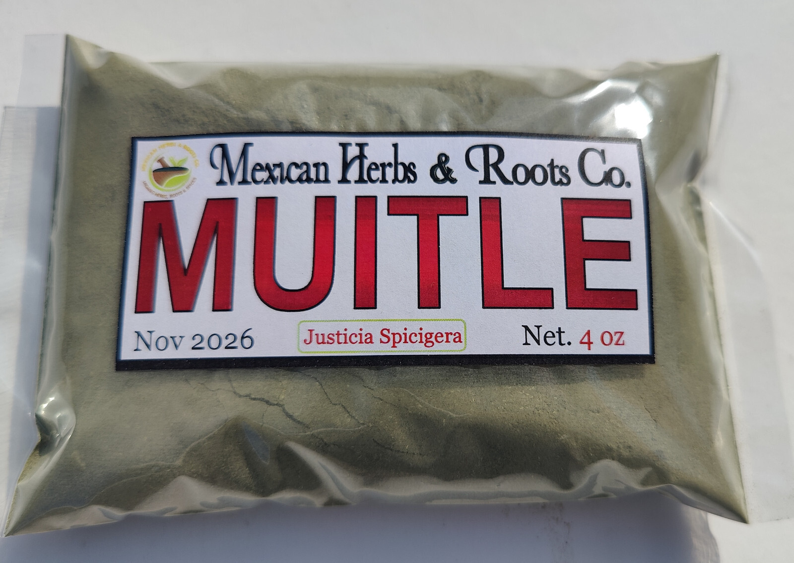 Muitle or muicle herbal tea 4oz muitle en polvo/powder muitle te herbal
